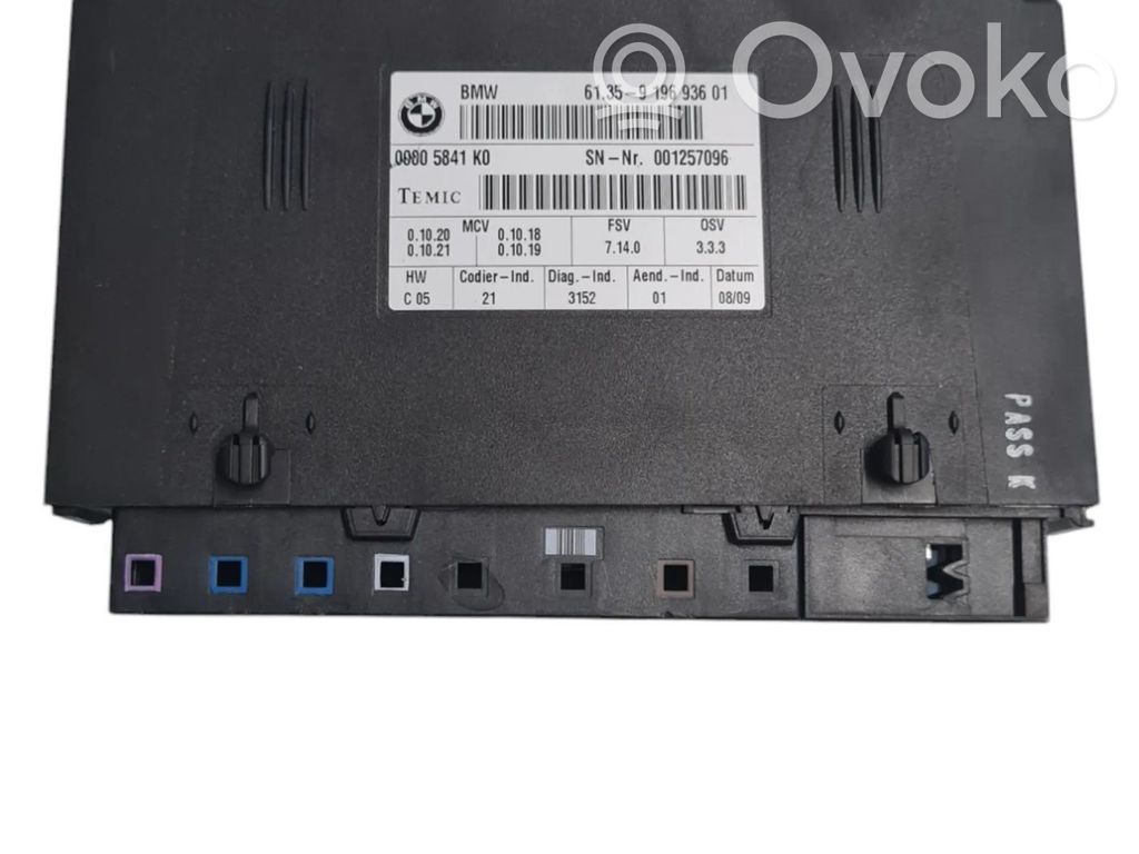 BMW 3 E90 E91 Seat control module 