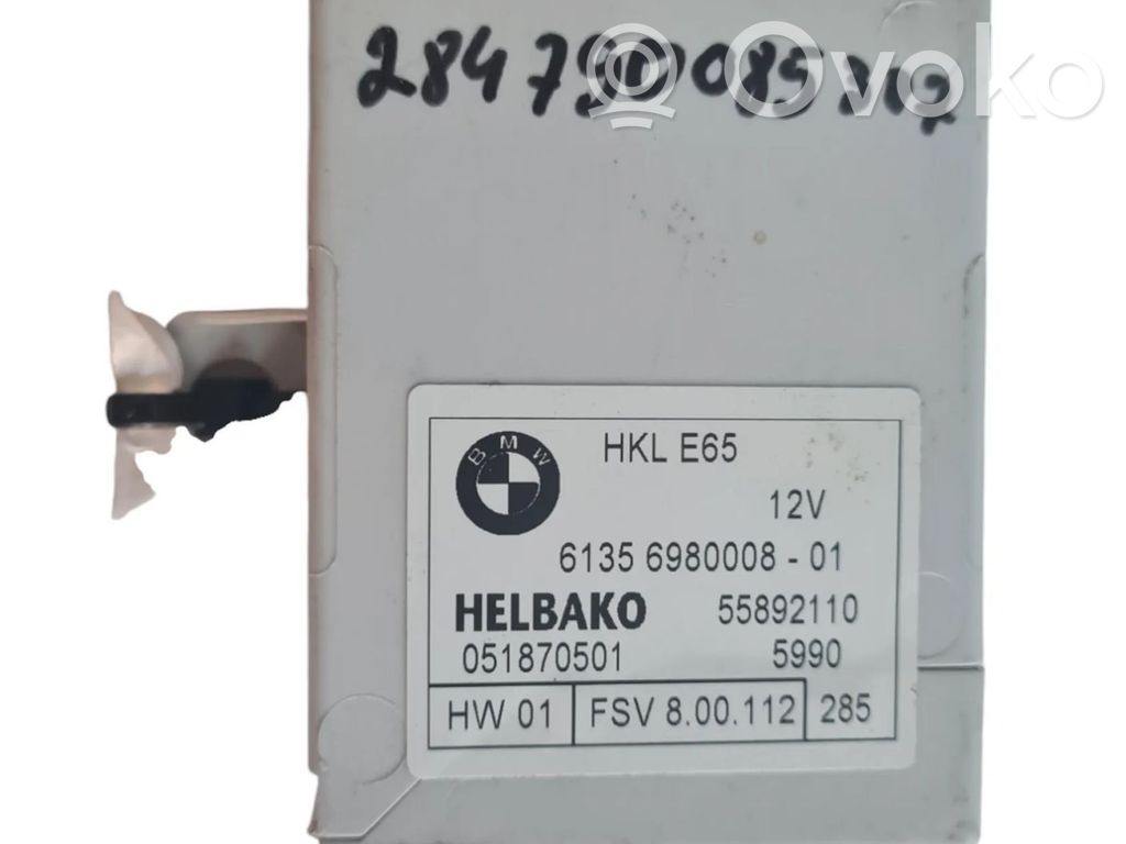 BMW 7 E65 E66 Tailgate/trunk control unit/module 