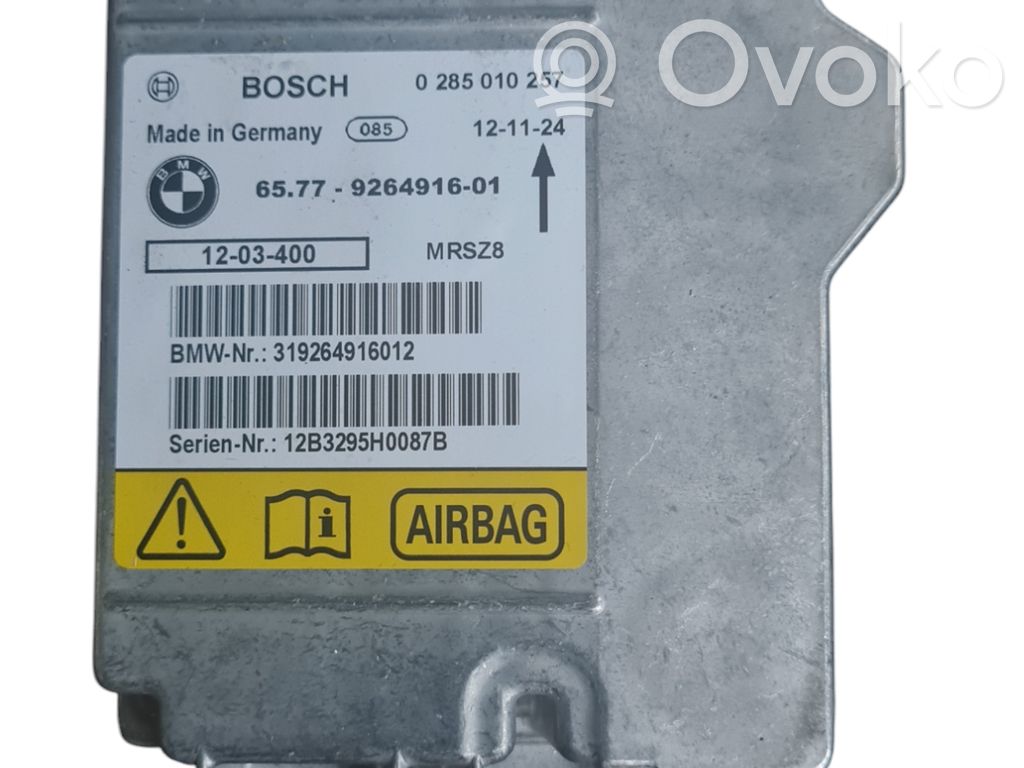 BMW 3 E92 E93 Airbag control unit/module 
