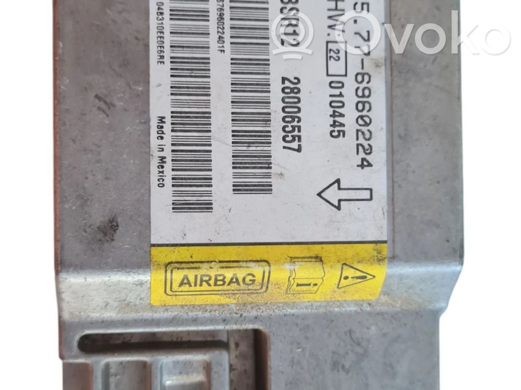 BMW 7 E65 E66 Airbag control unit/module 