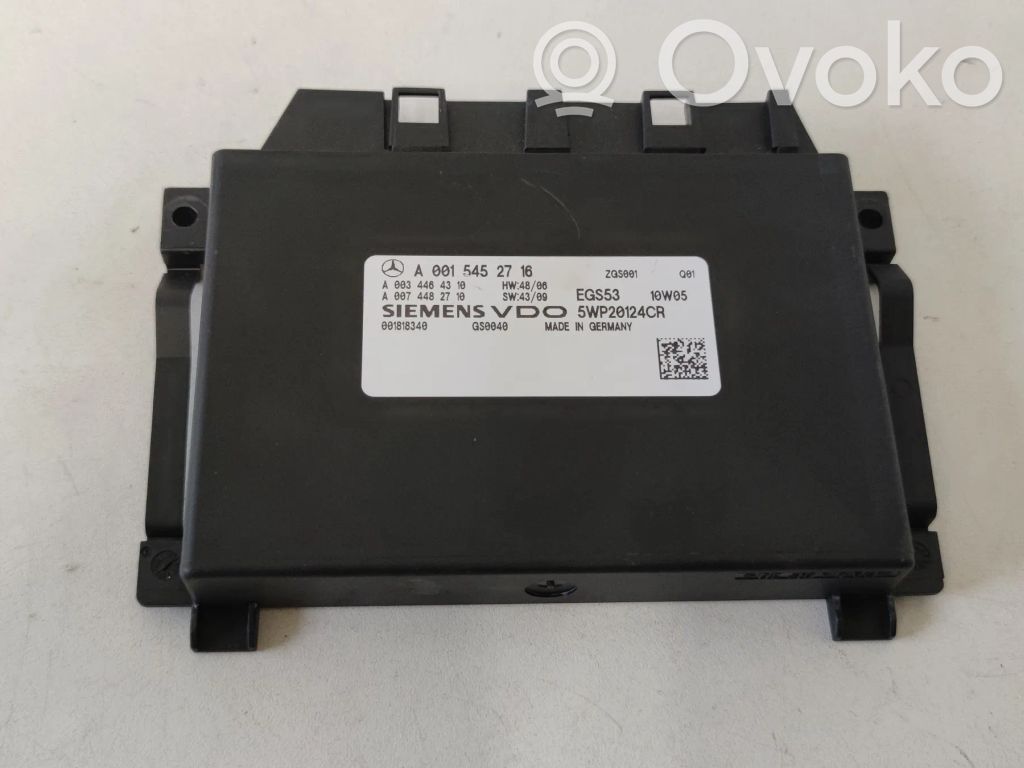 Mercedes-Benz E W212 Gearbox control unit/module 
