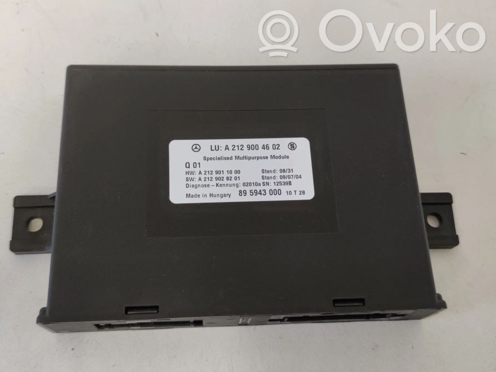 Mercedes-Benz E W212 Other control units/modules 