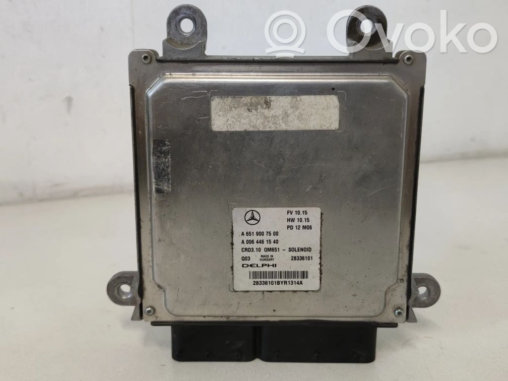 Mercedes-Benz C W204 Engine control unit/module 