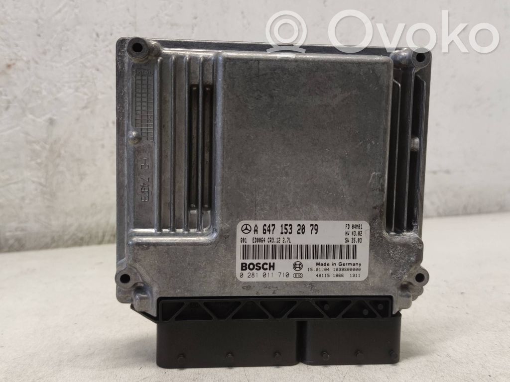 Mercedes-Benz E W211 Engine control unit/module 