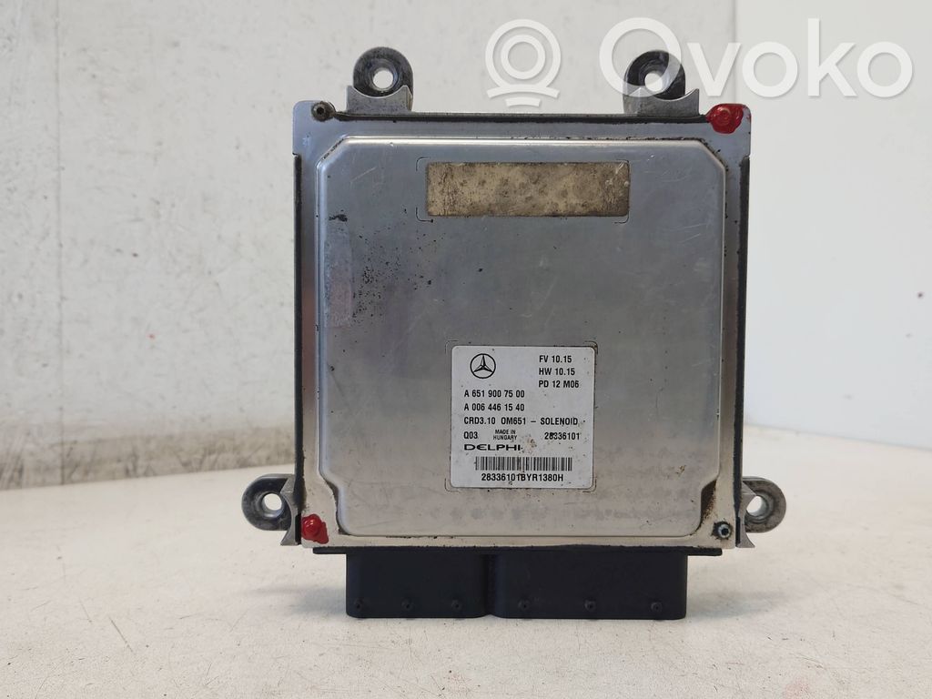 Mercedes-Benz C W204 Engine control unit/module 