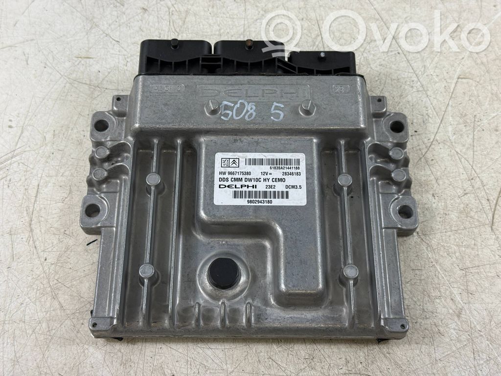 Peugeot 508 Engine control unit/module 