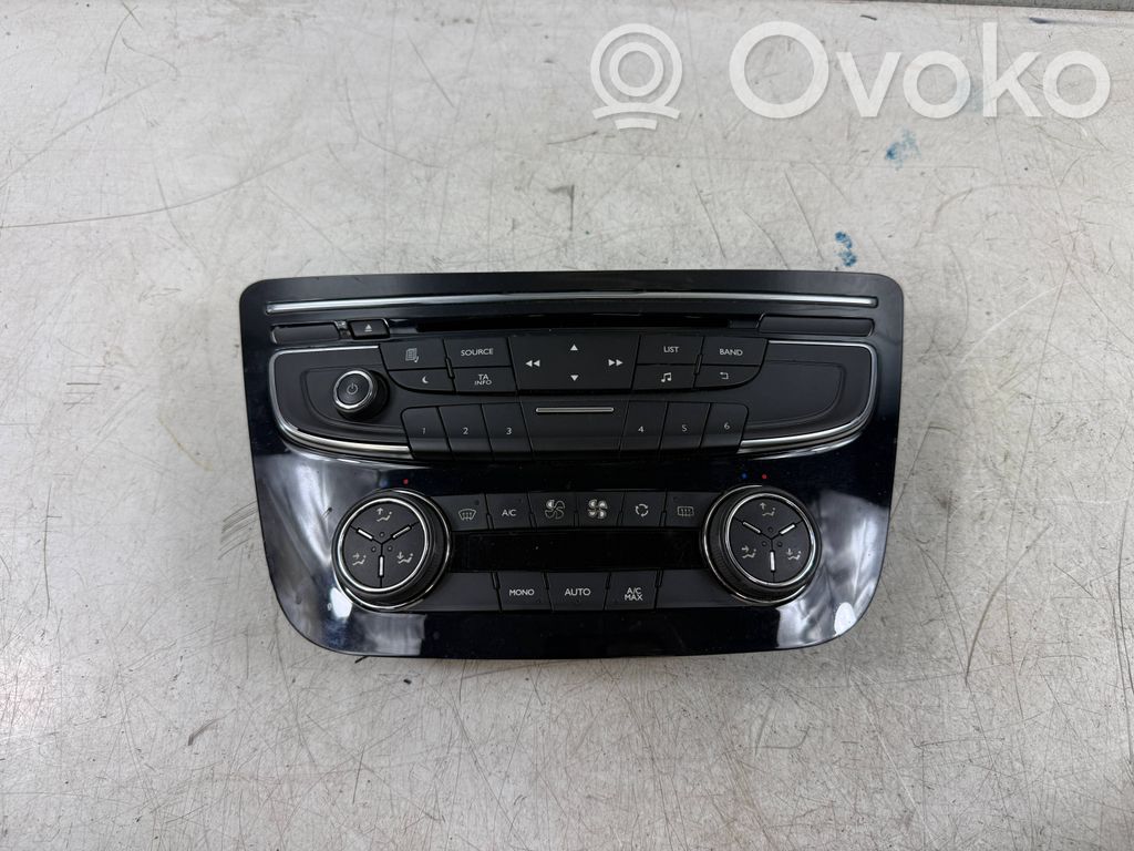 Peugeot 508 Climate control unit 