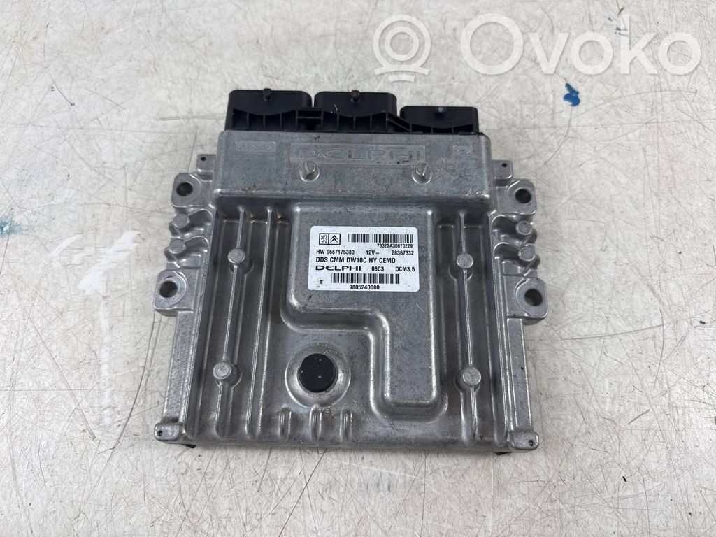 Peugeot 3008 I Engine control unit/module 