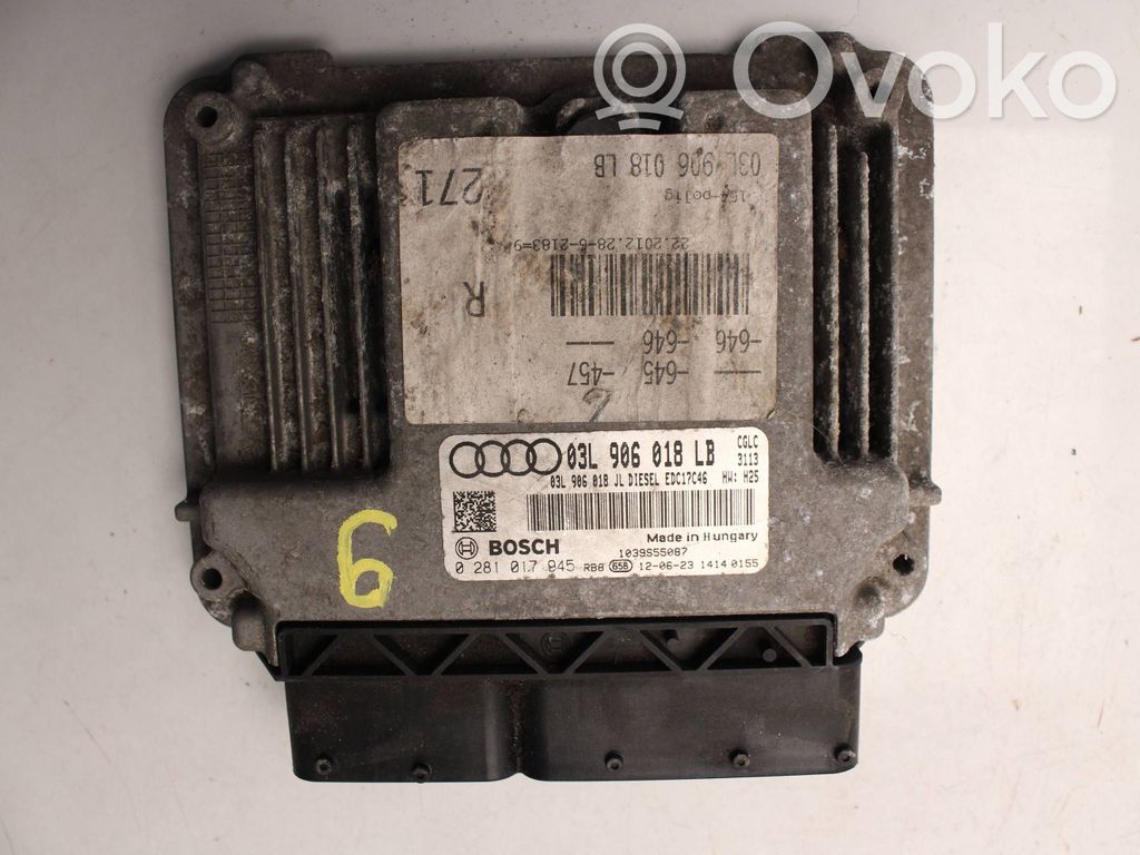 Volkswagen Golf VI Engine control unit/module 