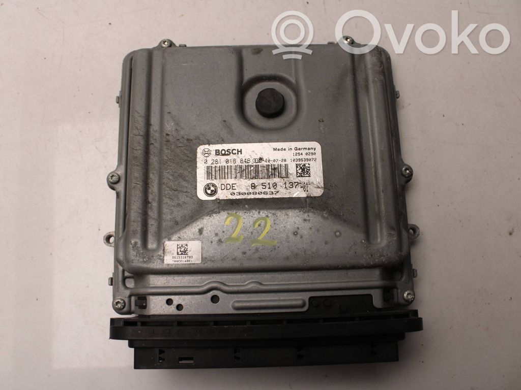 BMW 5 F10 F11 Engine control unit/module 