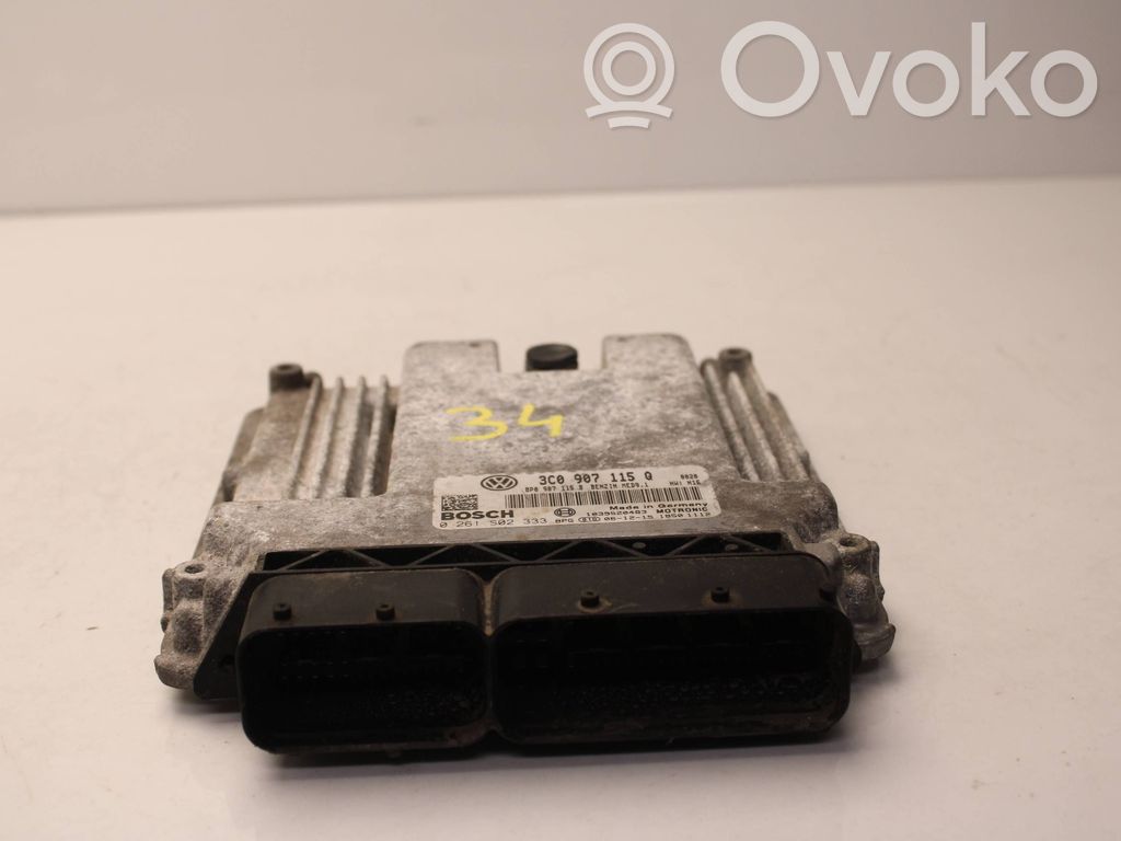 Volkswagen PASSAT B6 Engine control unit/module 