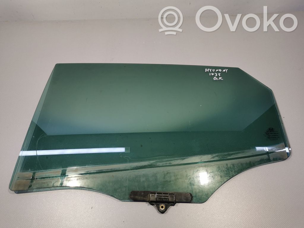 Hyundai ix35 Rear door window glass 