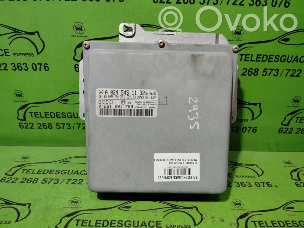 Engine control unit/module ECU   0281001753