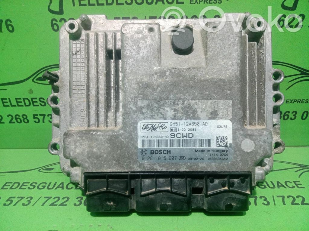 Unidad de control/módulo ECU del motor   0281015607