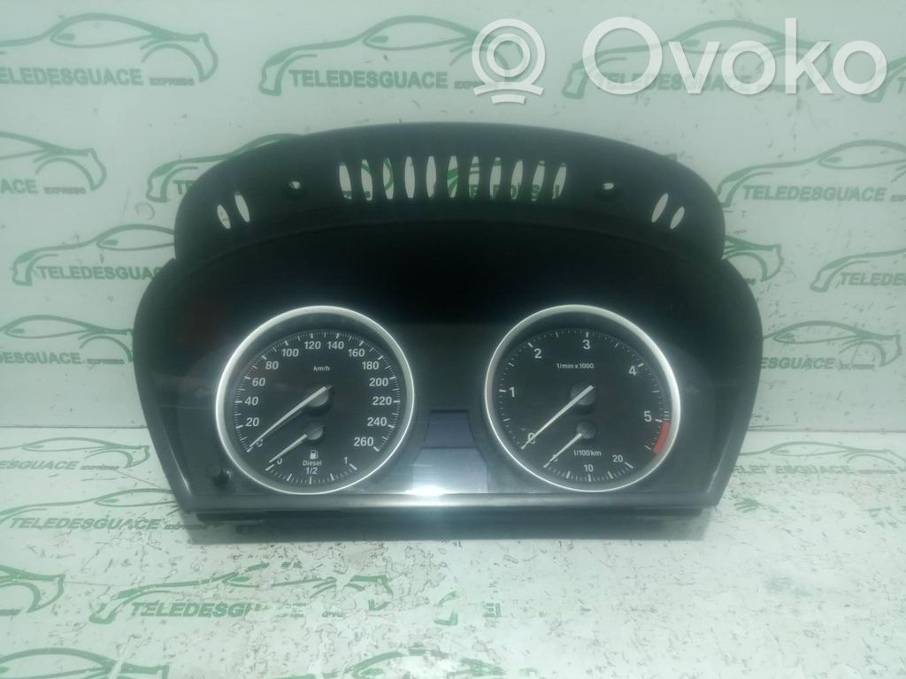 BMW X6 E71 Vitezometru (grup de instrumente) 