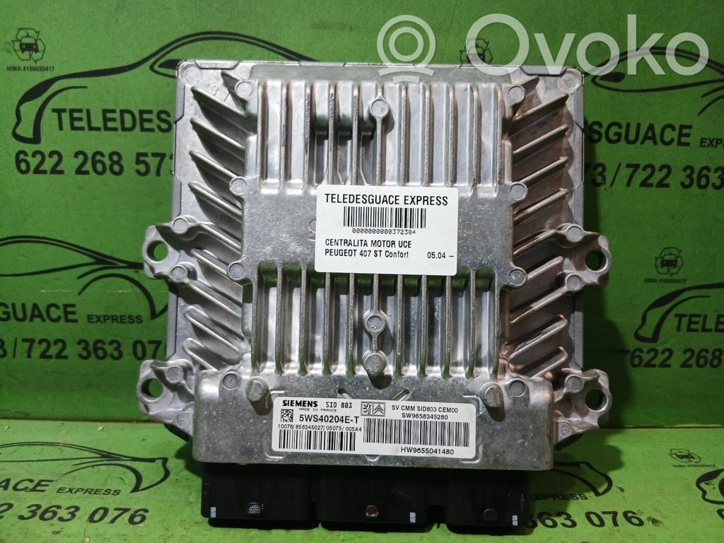 Peugeot 207 CC Galios (ECU) modulis 