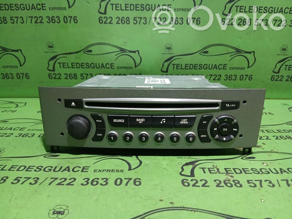 Peugeot 308 SW  Unitate principală radio/CD/DVD/GPS 