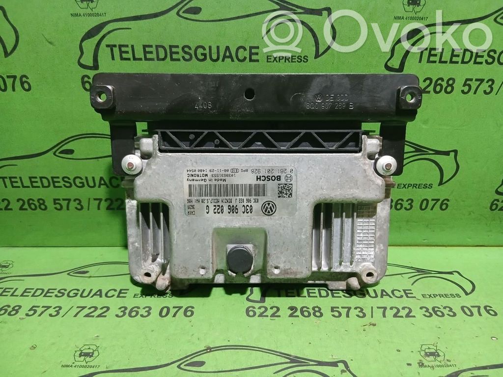 Volkswagen PASSAT Komputer / Sterownik ECU silnika 