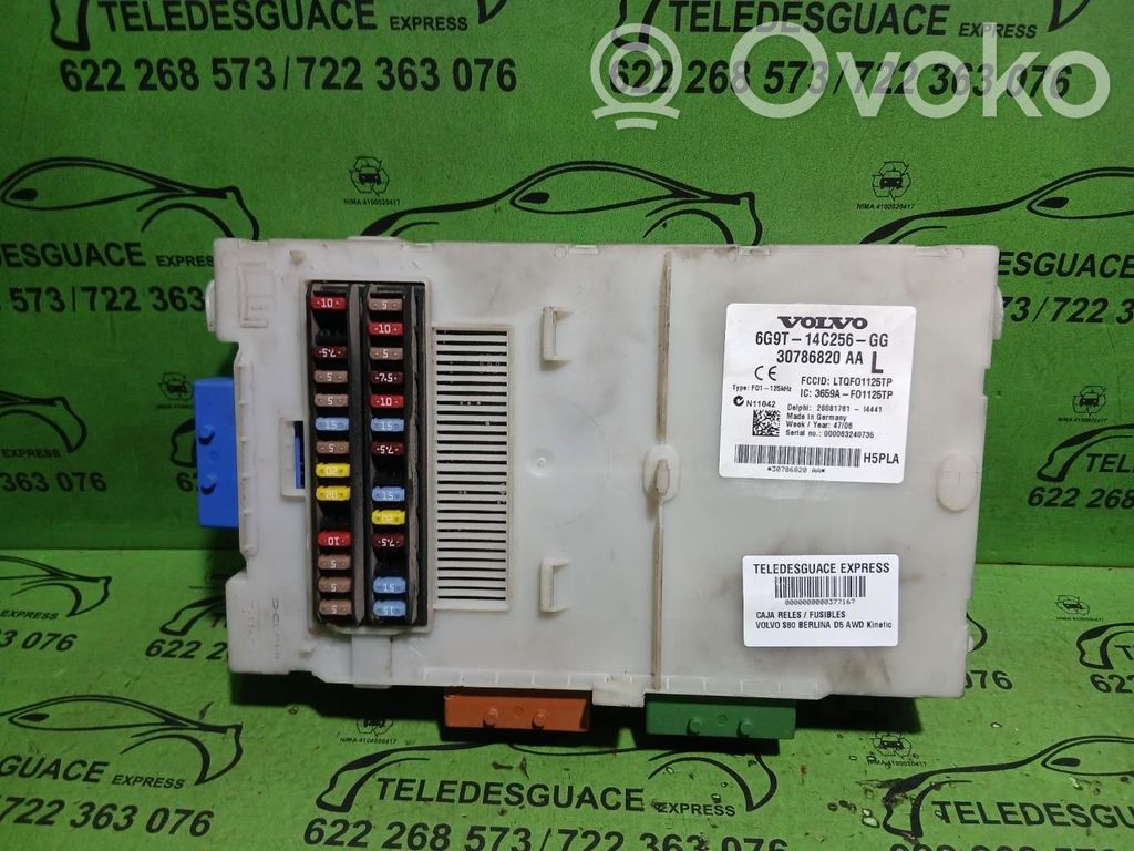 Volvo S80 Módulo de fusible 