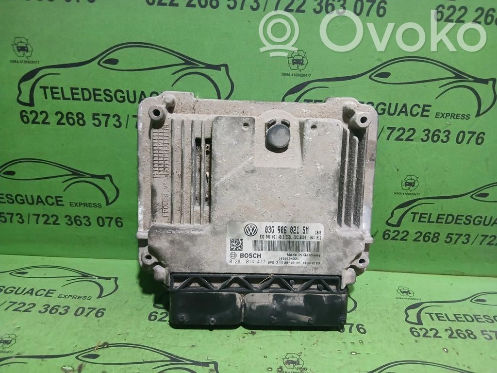 Seat Altea XL Engine control unit/module ECU 