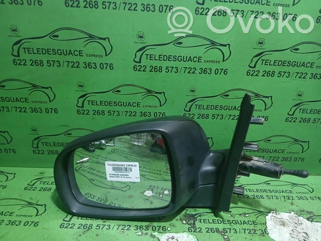Front door electric wing mirror