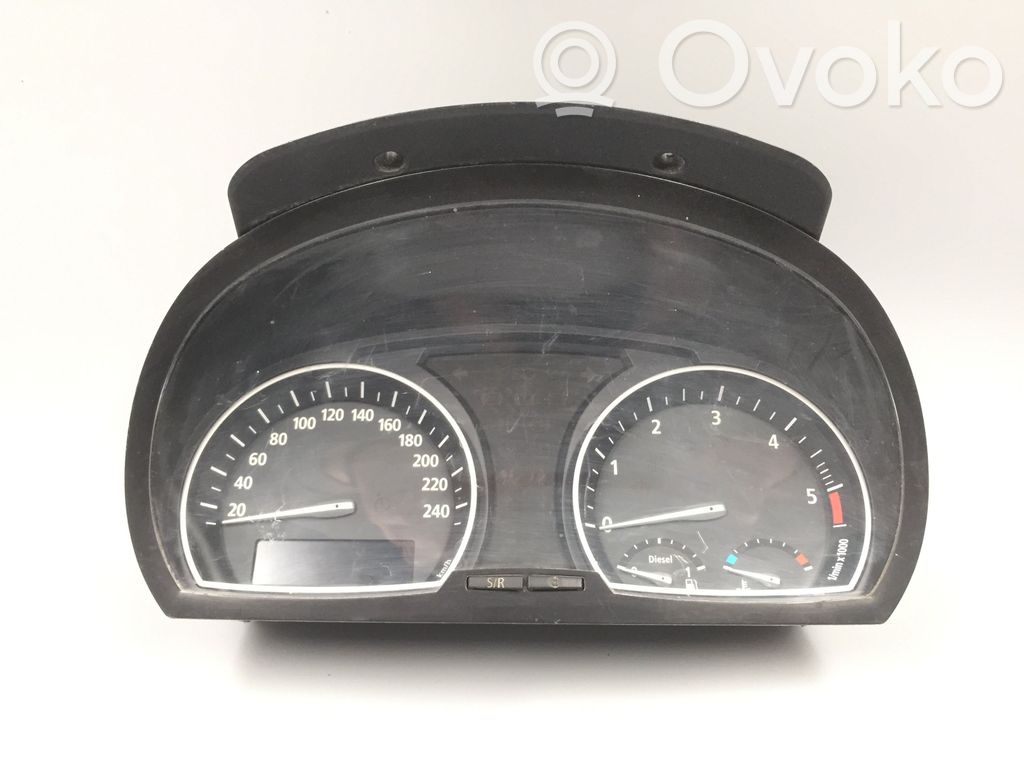 BMW X3 E83 Speedometer (instrument cluster) 
