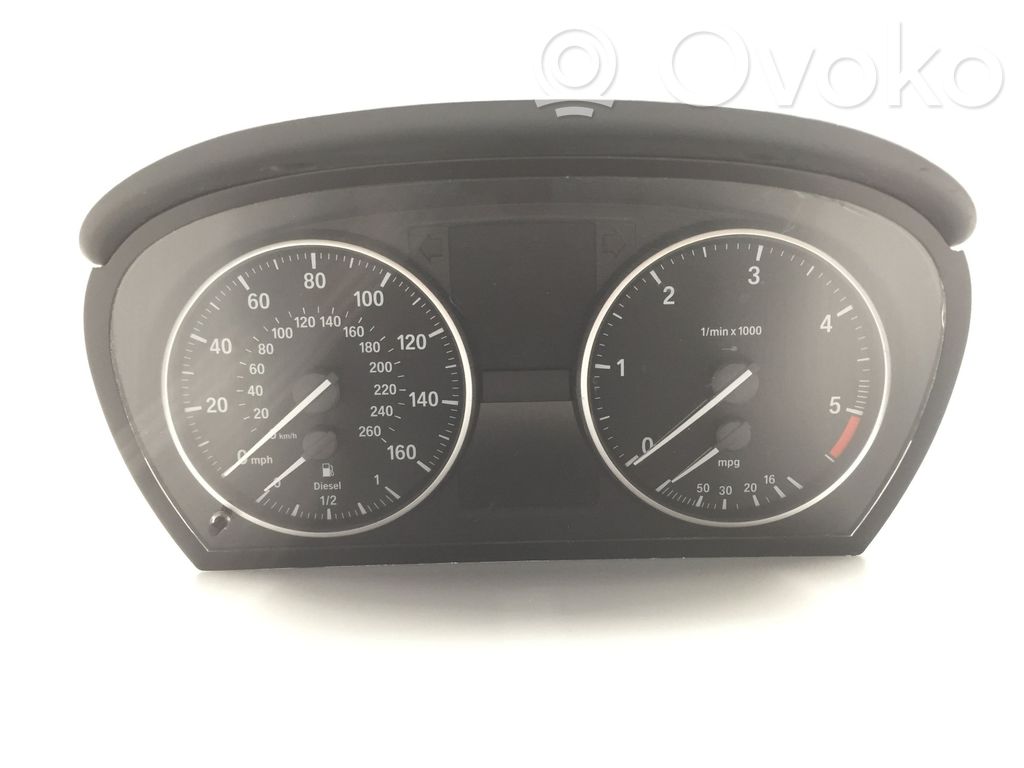 BMW 3 E90 E91 Speedometer (instrument cluster) 