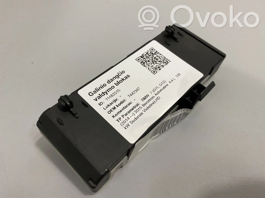 BMW 7 G11 G12 Unitate/modul comandă hayon/portbagaj 