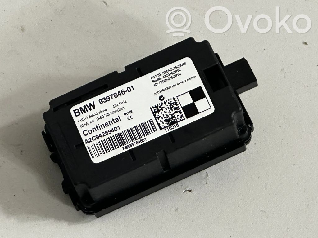 BMW X6 F16 Aerial antenna amplifier 