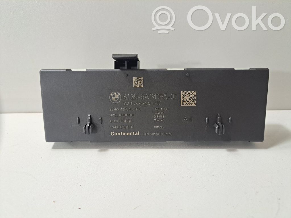 BMW 6 G32 Gran Turismo Tailgate/trunk control unit/module 