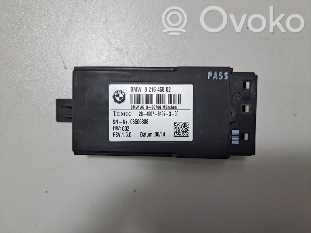 Module de commande de siège   9216468,7490465,7476485,9212437