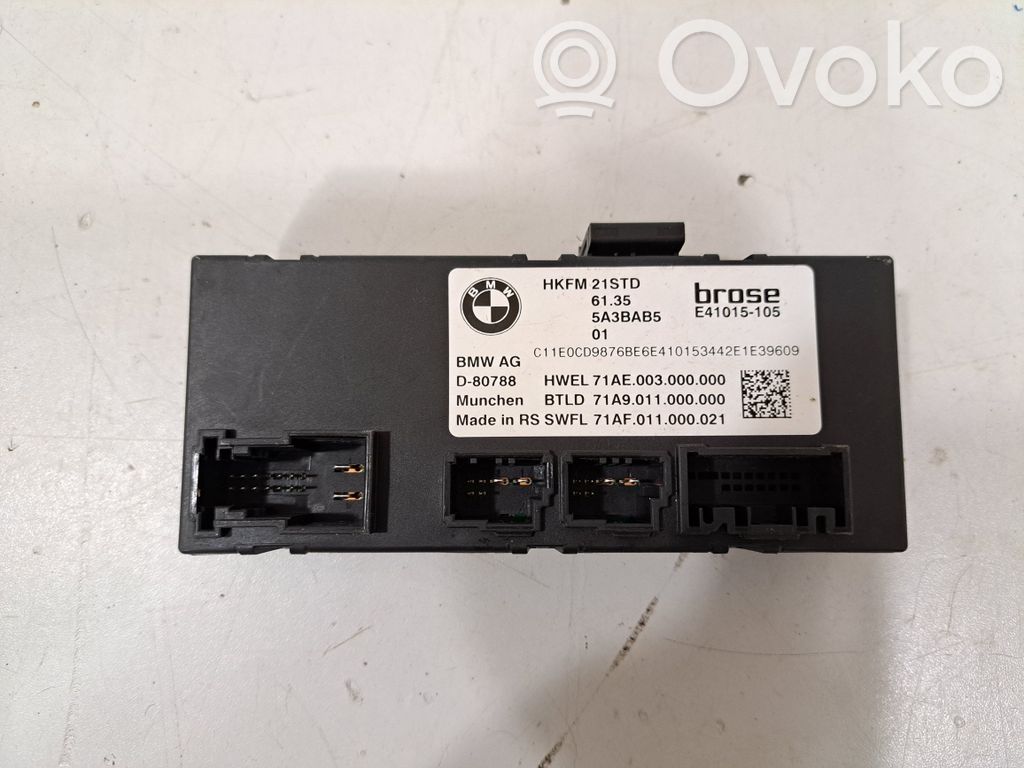 BMW 2 Active Tourer U06 Tailgate/trunk control unit/module 