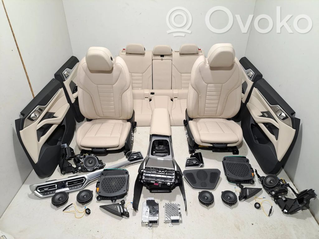 BMW 4 G22 G23 G24 G26 Tapicerka / Komplet 
