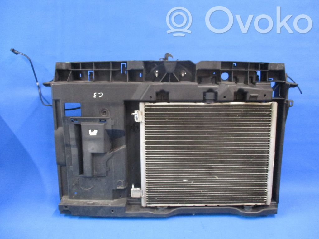 Radiator support slam panel