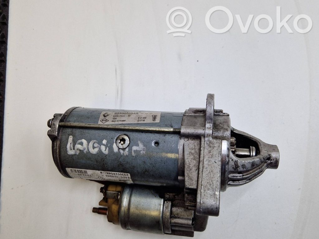 Starteris   233002654R,DEMTS2232,2330000Q1G,2330000Q3E,23300JG70B,8201268218,93169459,93456401,93857703,93861155,93863426