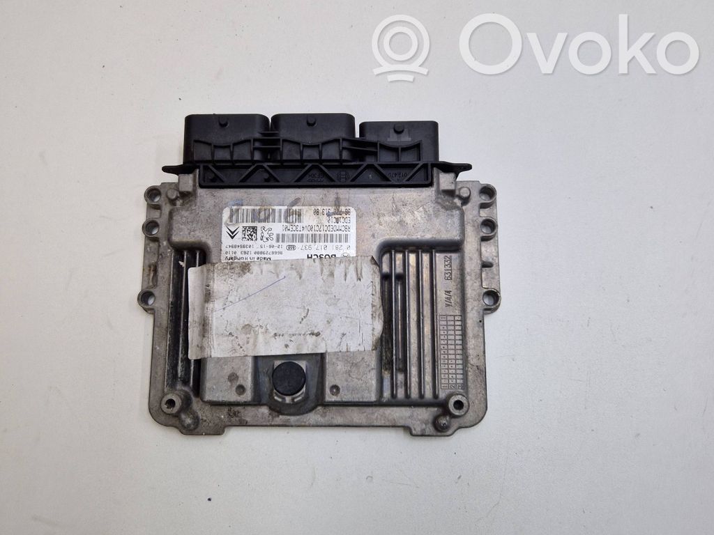 Peugeot 206+ Engine control unit/module 
