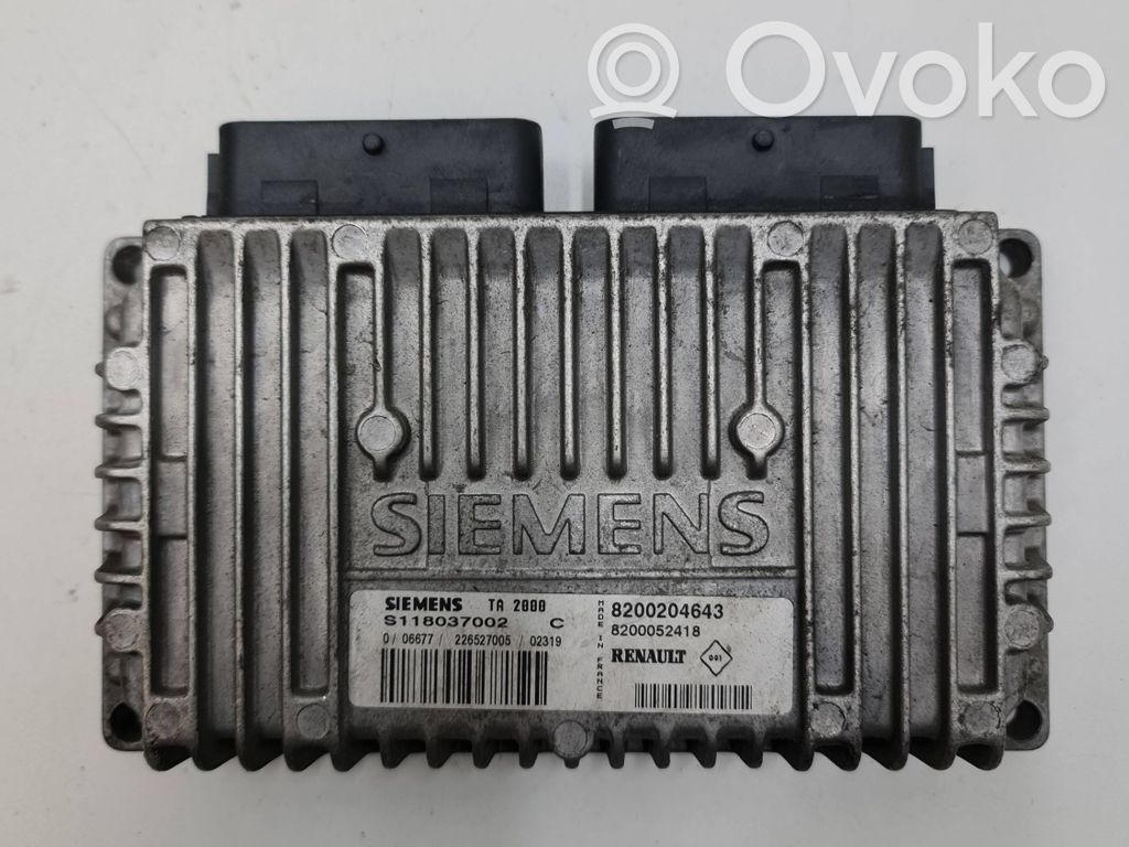 Renault Clio II Engine control unit/module 