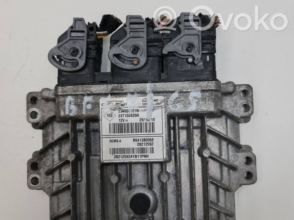 Renault Megane III Engine control unit/module 
