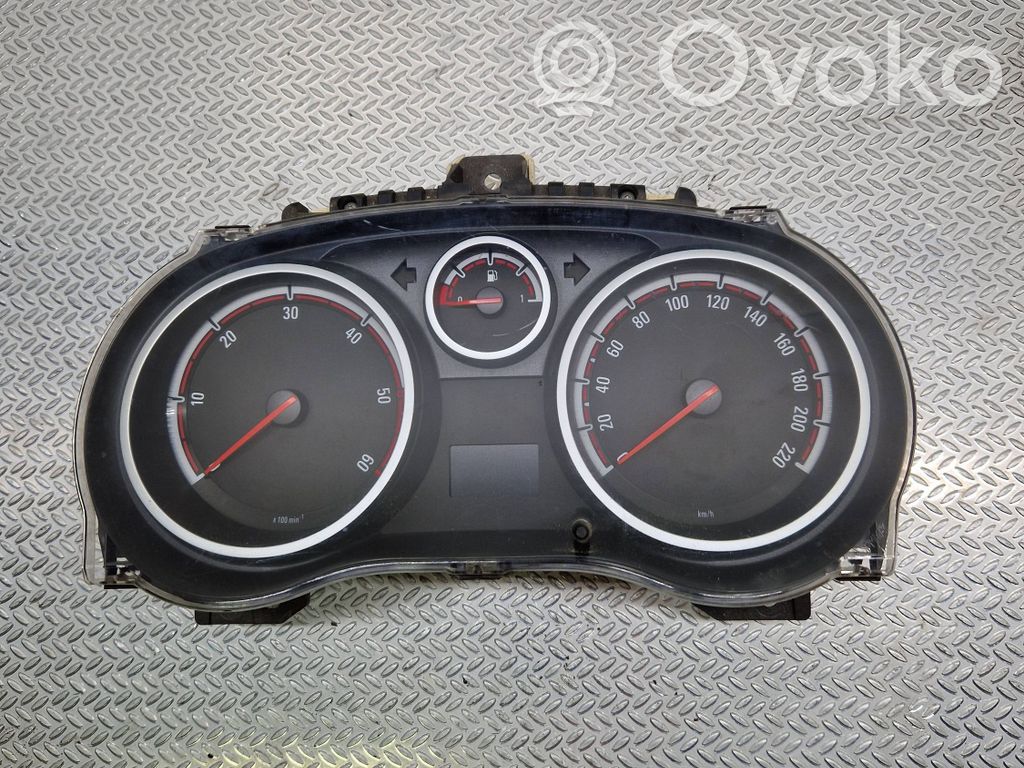 Opel Corsa D Speedometer (instrument cluster) 