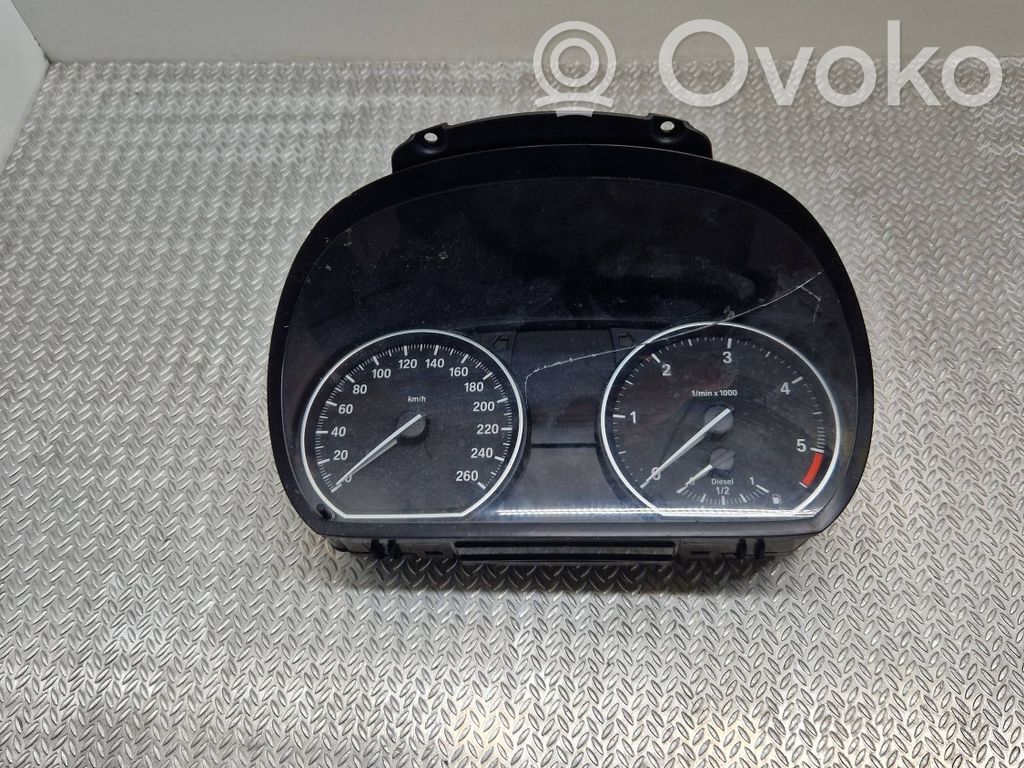 BMW 3 E90 E91 Spidometrs (instrumentu panelī) 