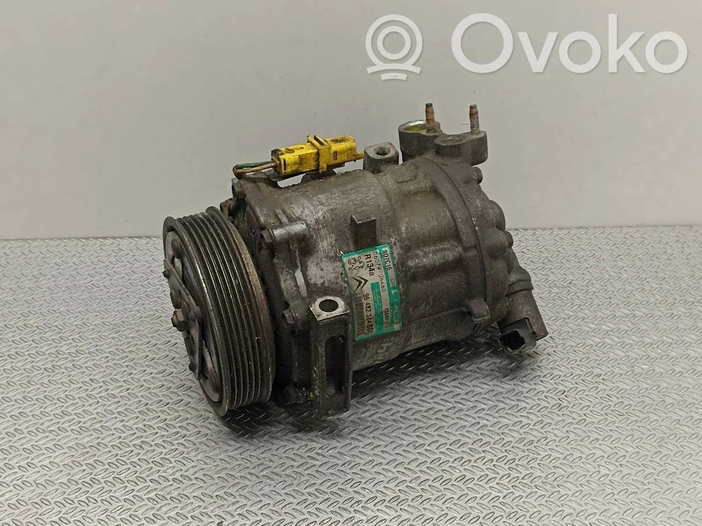 Peugeot 407 Air conditioning (A/C) compressor (pump) 