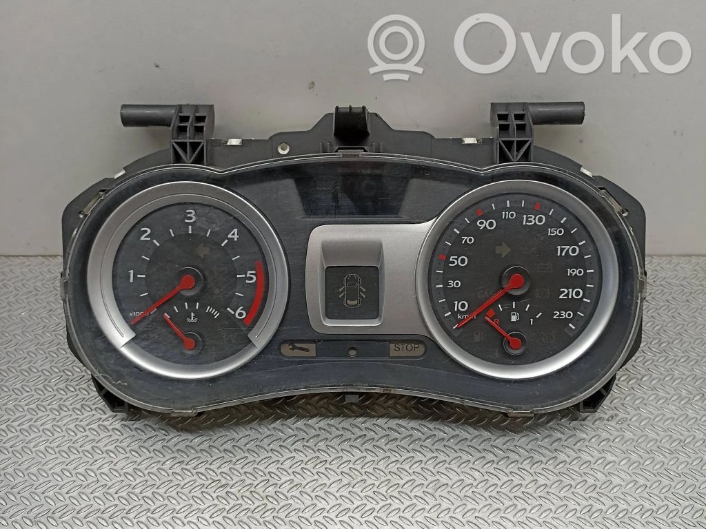 Renault Clio III Speedometer (instrument cluster) 