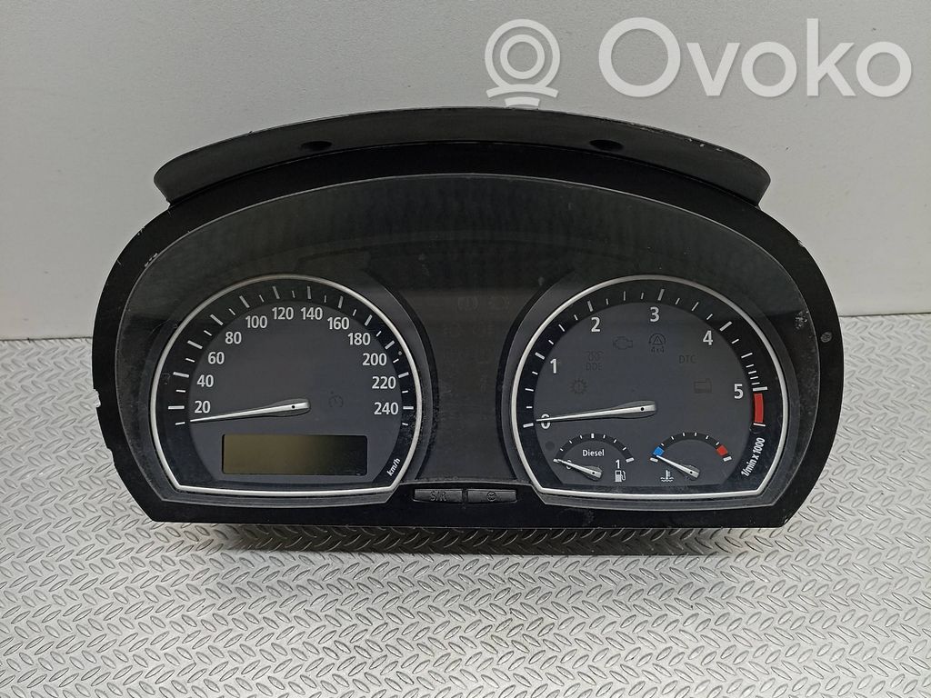 BMW X3 E83 Speedometer (instrument cluster) 