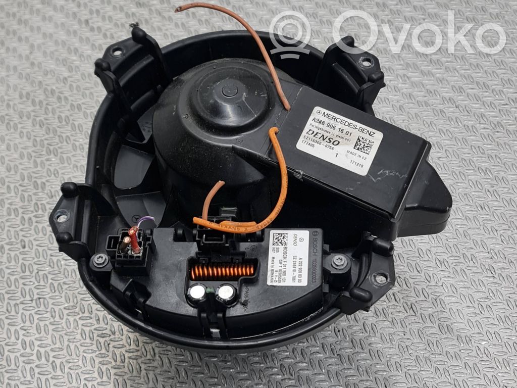 Mercedes-Benz GLA W156 X156 Heater fan/blower 