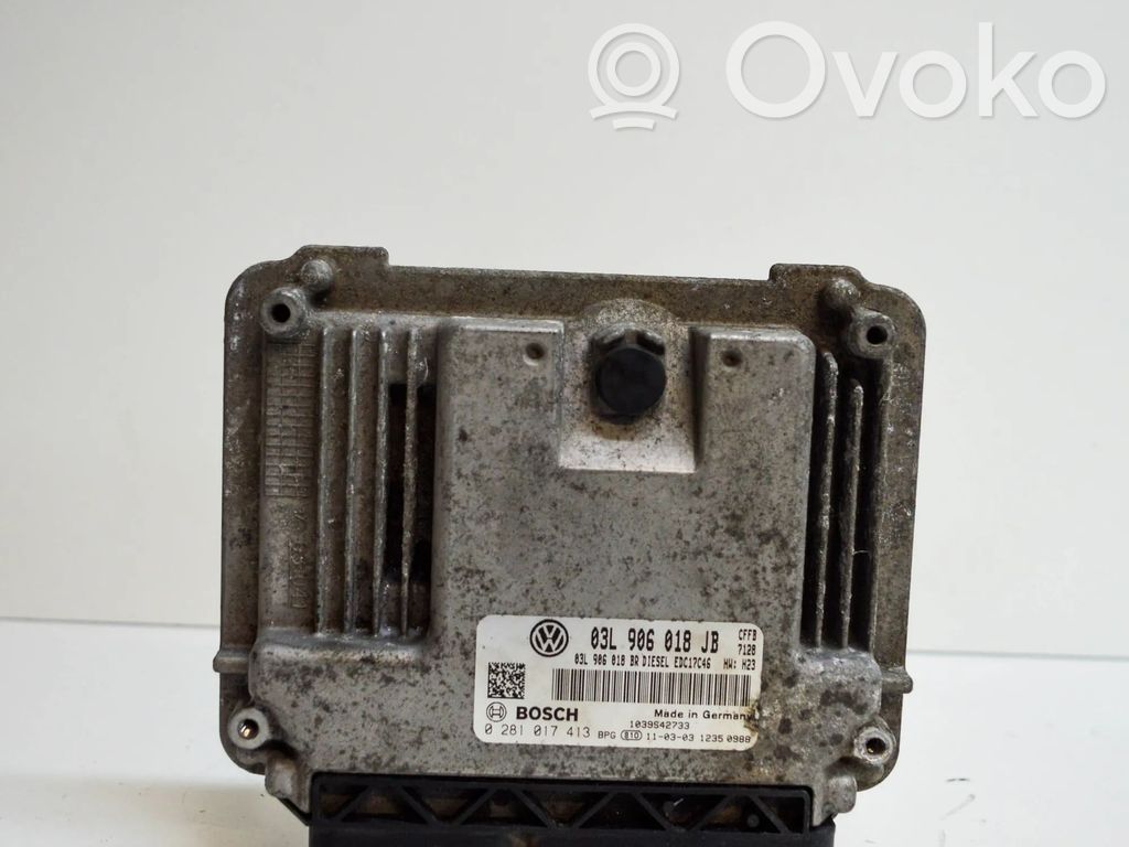 Skoda Superb B6 (3T) Engine control unit/module 