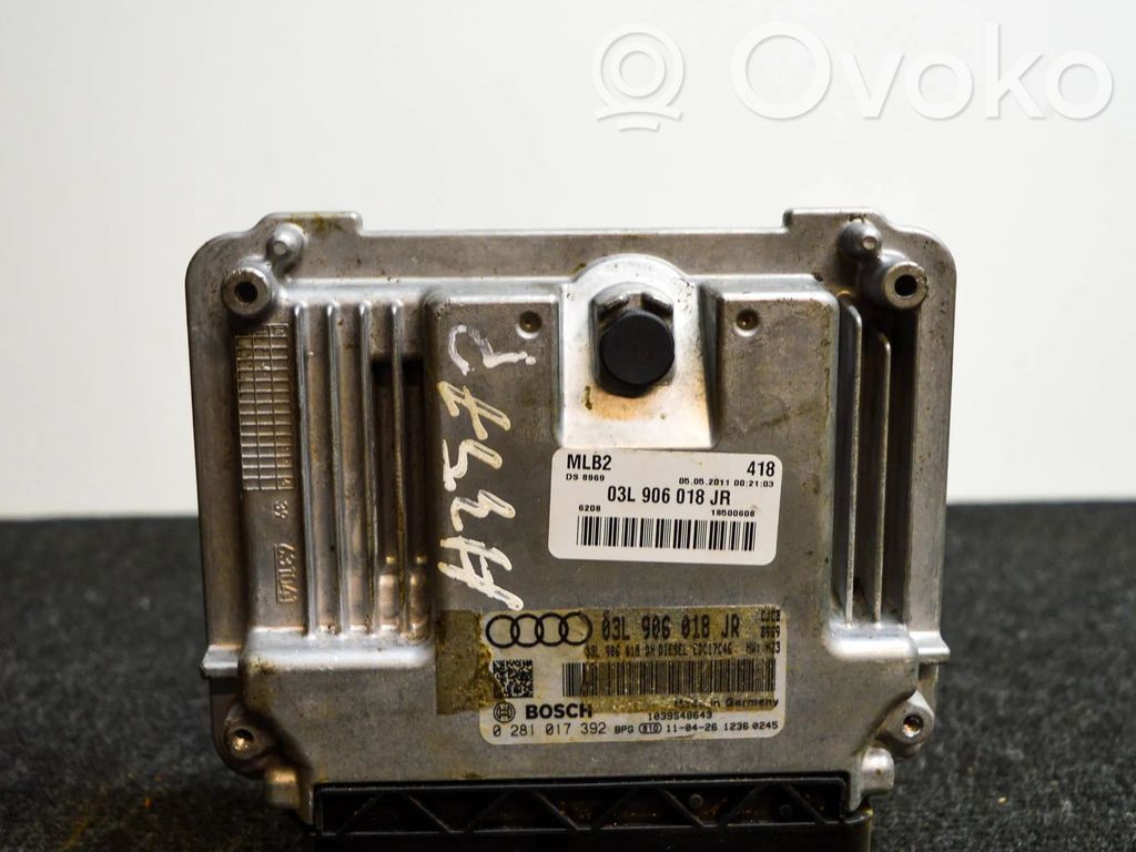 Engine control unit/module   03L906018JR,03L906018JR