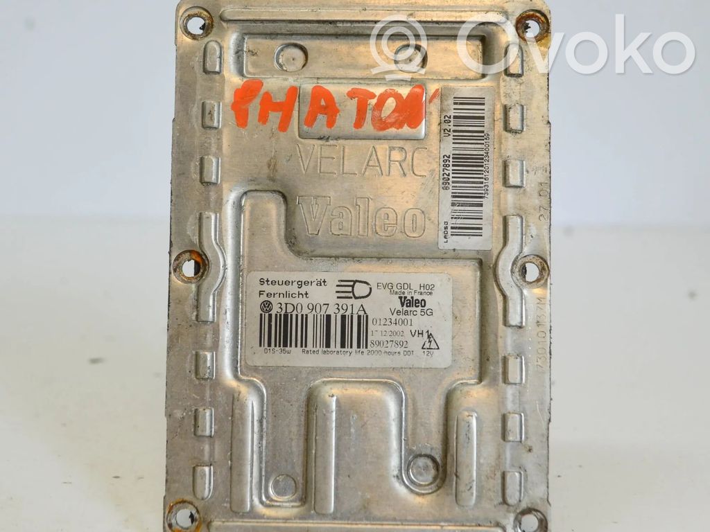Volkswagen Phaeton Headlight ballast module Xenon 