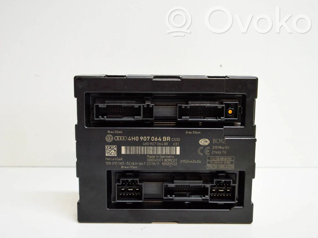 Audi A6 S6 C7 4G Modulo di controllo del corpo centrale