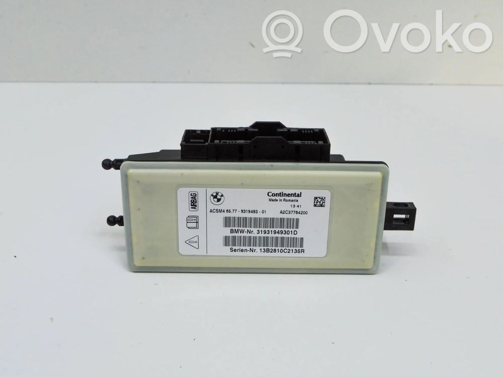 BMW 4 F32 F33 Sterownik / Moduł Airbag 