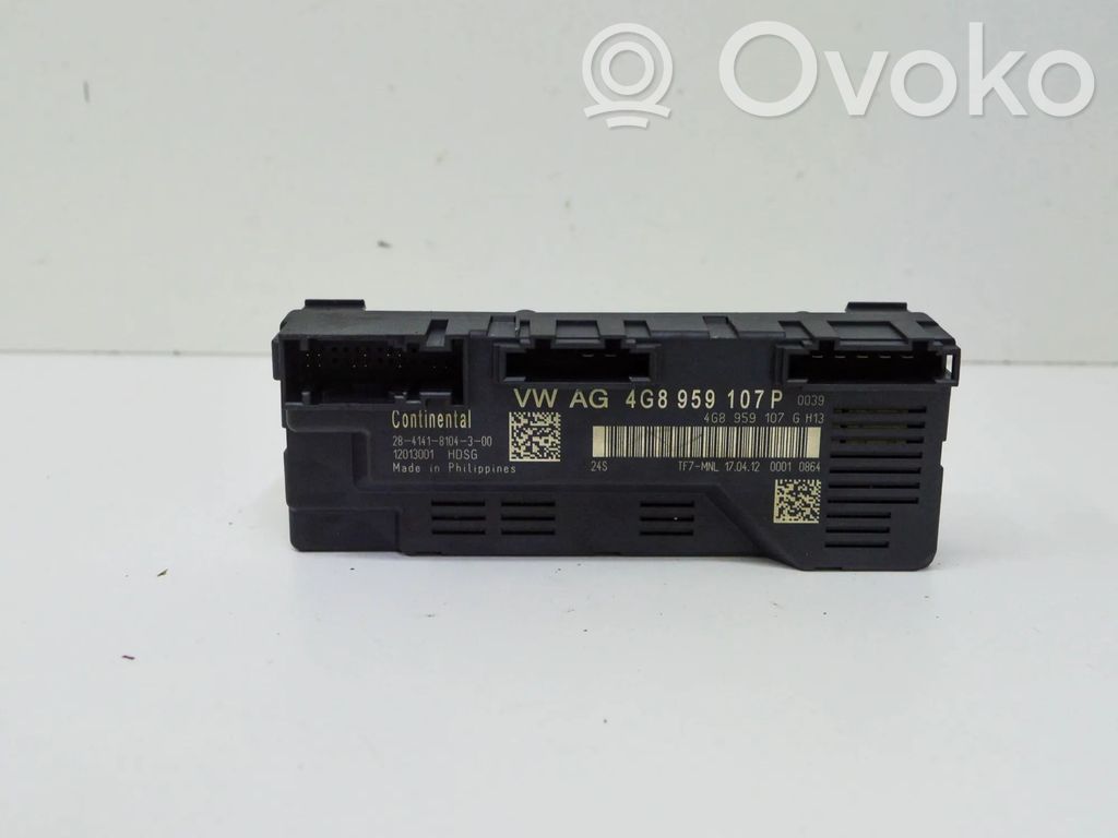 Audi A7 S7 4G Unité de commande / module de hayon 